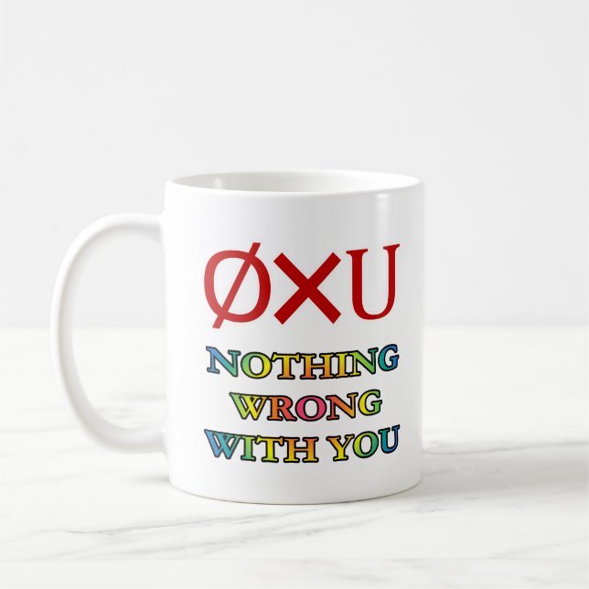 Caneca De Café Nada de errado com você (Esquerda)