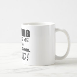 Caneca De Café Nada me assusta a Banda do ensino médio