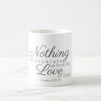Caneca De Café Nada pode nos separar do Amor de Deus!