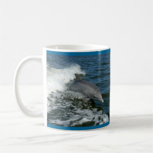 Caneca De Café Nadação de golfinhos na Ocean Mug