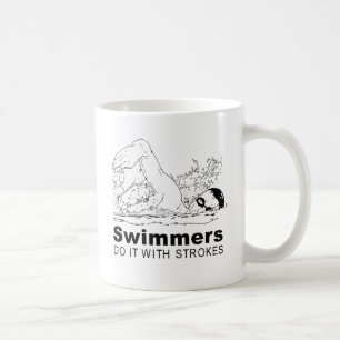 Caneca De Café Nadadores