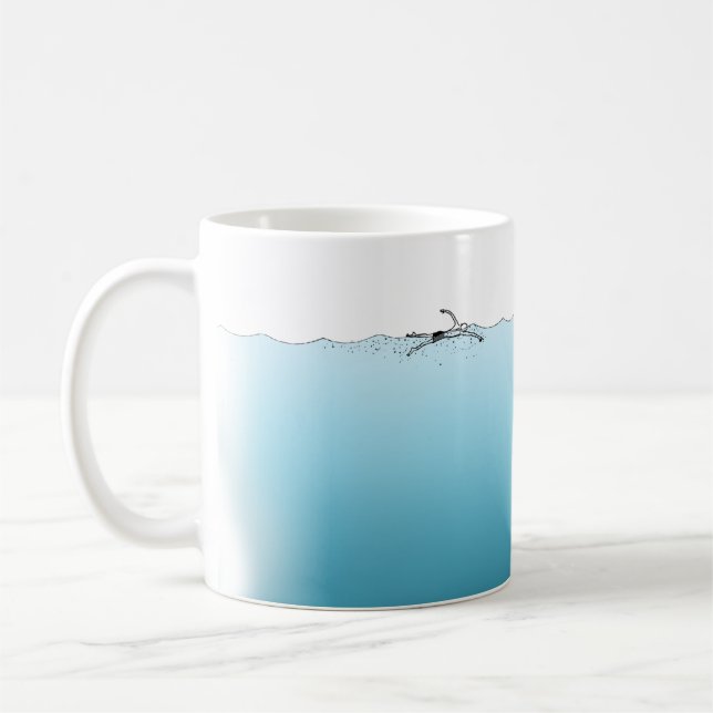 Caneca De Café Nadando Voy (Esquerda)