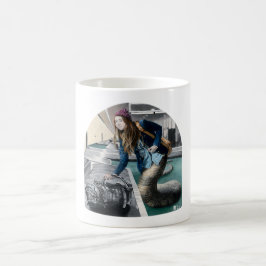 Caneca De Café Naga Explorando a Viagem mundial Fantasia Café Mug