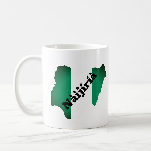 Caneca De Café Nàìjíríà (Yoruba) (Esquerda)