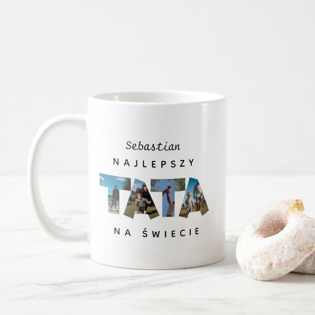 CANECA DE CAFÉ NAJLEPSZY TATA NA ŚWIECIE (Com Donut)