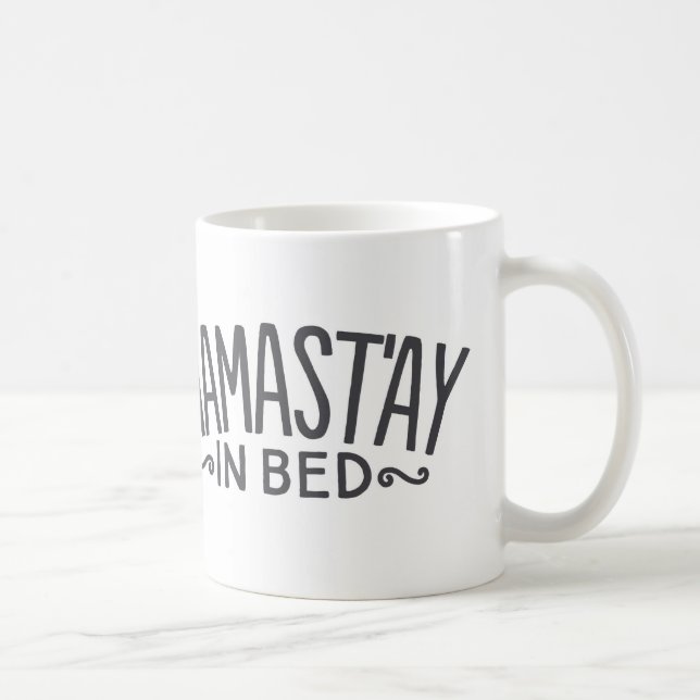 Caneca De Café Namast'ay In Bed Coffee Mug (Direita)