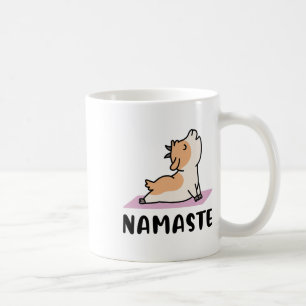 Caneca De Café Namaste - Ioga de Cabra Fofo