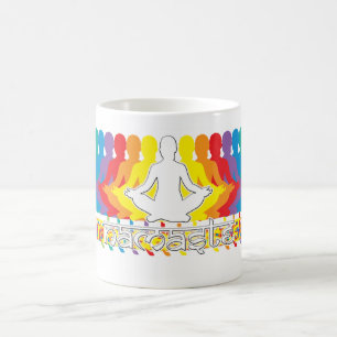 Caneca De Café Namaste Rainbow Intentions