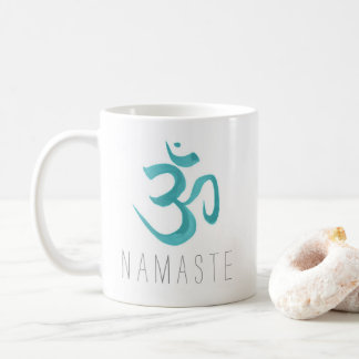 Caneca De Café Namaste Símbolo Om Mediação Yoga