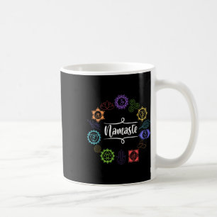 Caneca De Café Namaste Yoga Meditação Alma Calma E Corpo Yoga Te