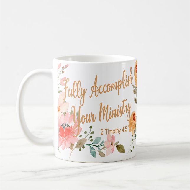 Caneca De Café Name Personalized JW Pioneer Service School 2023 (Esquerda)