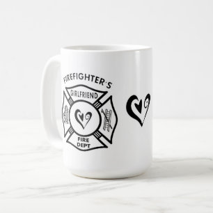 Caneca De Café Namorada dos sapadores-bombeiros