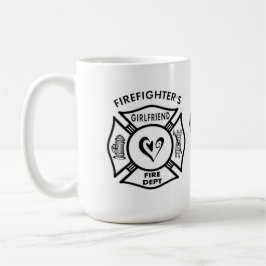 Caneca De Café Namorada dos sapadores-bombeiros