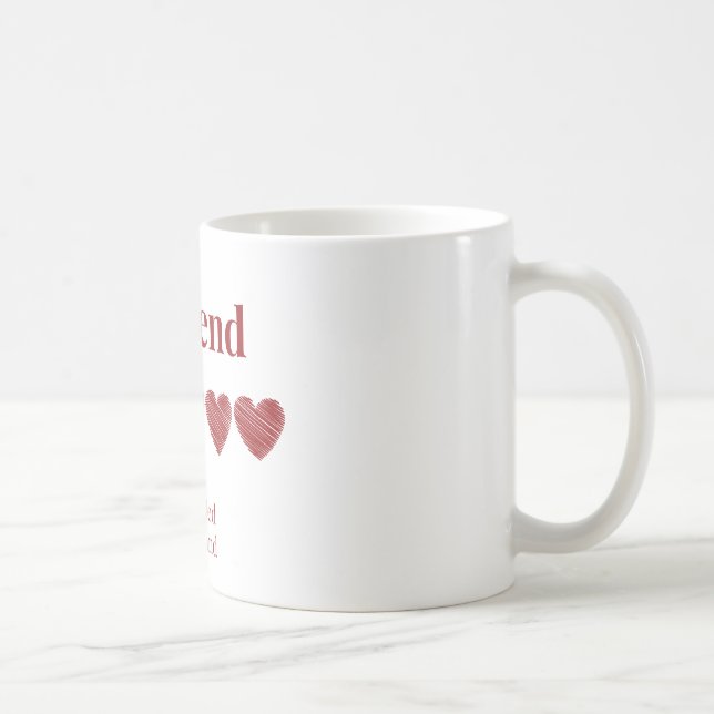 Caneca De Café Namorada excelente altamente recomendado (Direita)