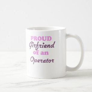 Caneca De Café Namorada orgulhoso de um operador