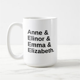 Caneca De Café Namoradas De Livro