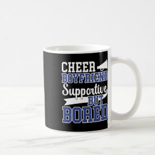 Caneca De Café Namorado Animado Suporte Mas Cheerleader Entediada
