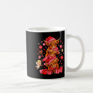Caneca De Café Namorado engraçado amante de vaca das Highlands Xo