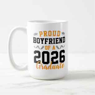 Caneca De Café Namorado Orgulhoso de uma Festa de Formatura 2026 