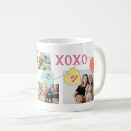 Caneca De Café Namorados 4 Colagem de fotos