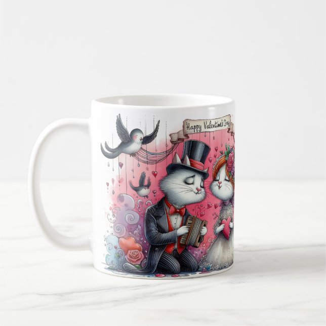 Caneca De Café Namorados Adoram Mugs (Esquerda)