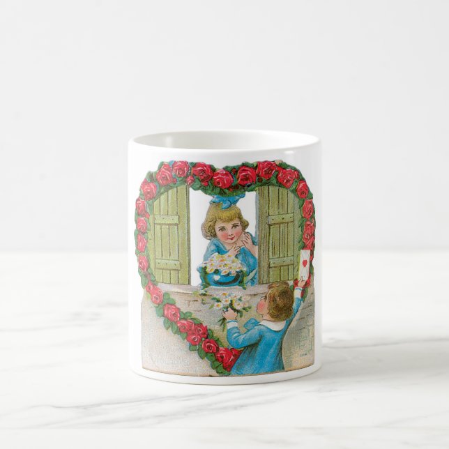 Caneca De Café Namorados antigo (Centro)