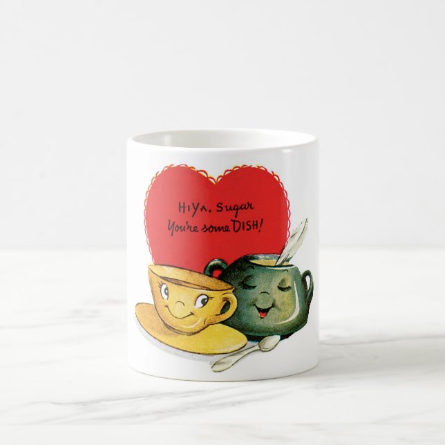 Caneca De Café Namorados antigo (Centro)
