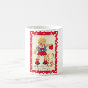 Caneca De Café Namorados antigo