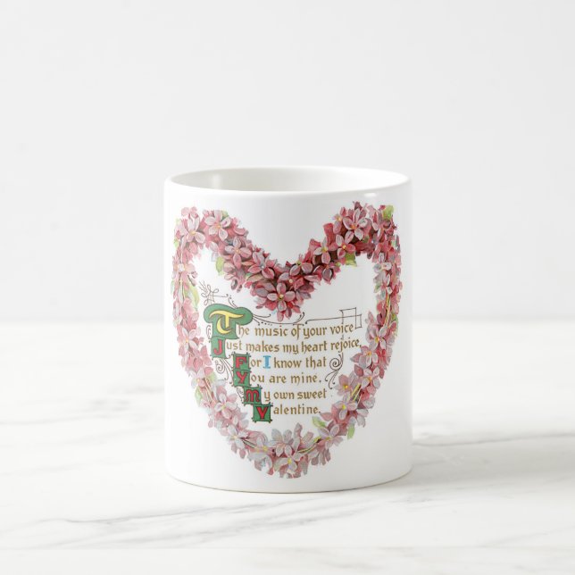 Caneca De Café Namorados antigo (Centro)