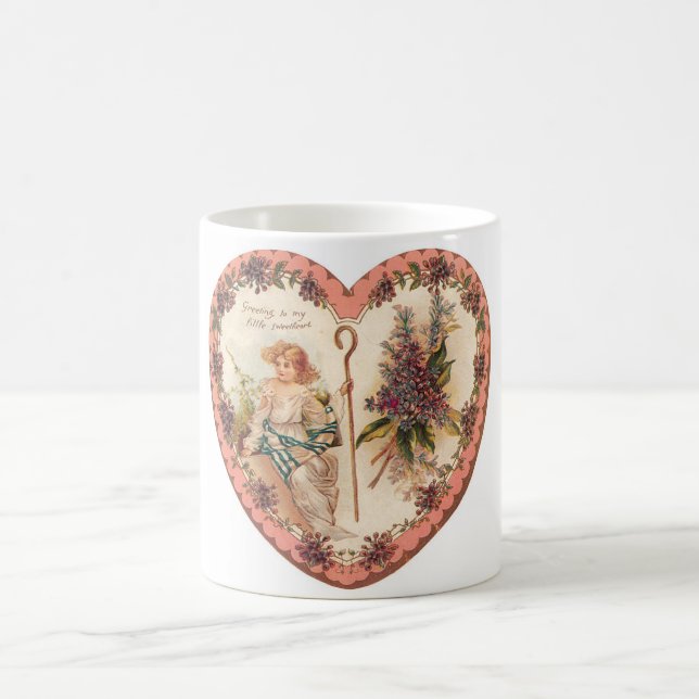 Caneca De Café Namorados antigo (Centro)