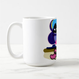 Caneca De Café Namorados Beach Pink Flamingos