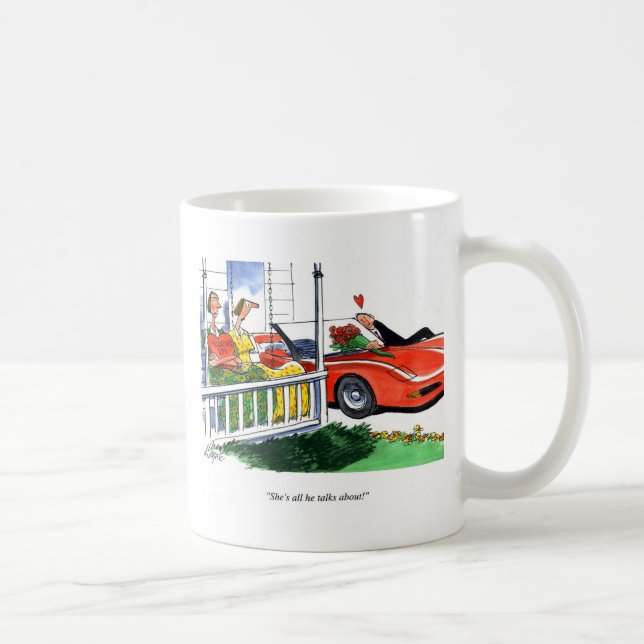 Caneca De Café Namorados de Corveta (Direita)