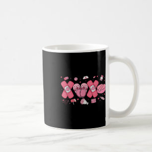 Caneca De Café Namorados de Enfermeira Cardíaca Com Controlo Ador