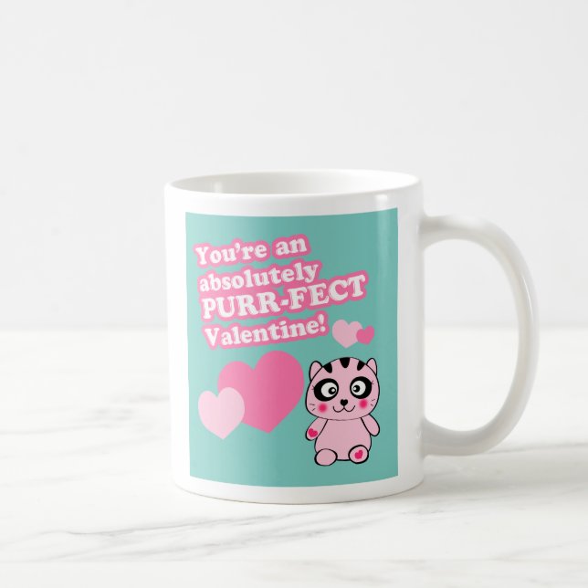 Caneca De Café Namorados de Gato Gestito de Namorados Puro (Direita)