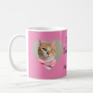 Caneca De Café Namorados do seu gato, amante de gatos