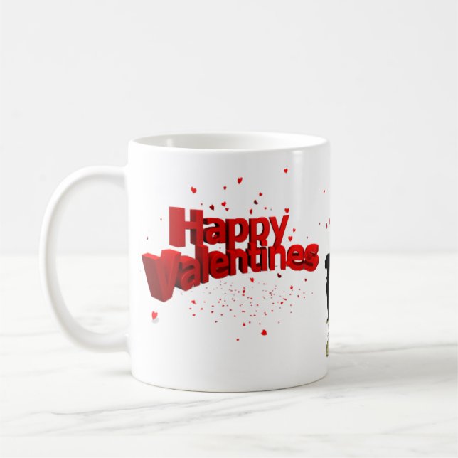 Caneca De Café Namorados Feliz (Esquerda)