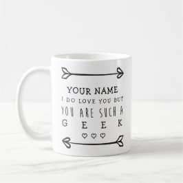 Caneca De Café Namorados personalizados Engraçados - Geek