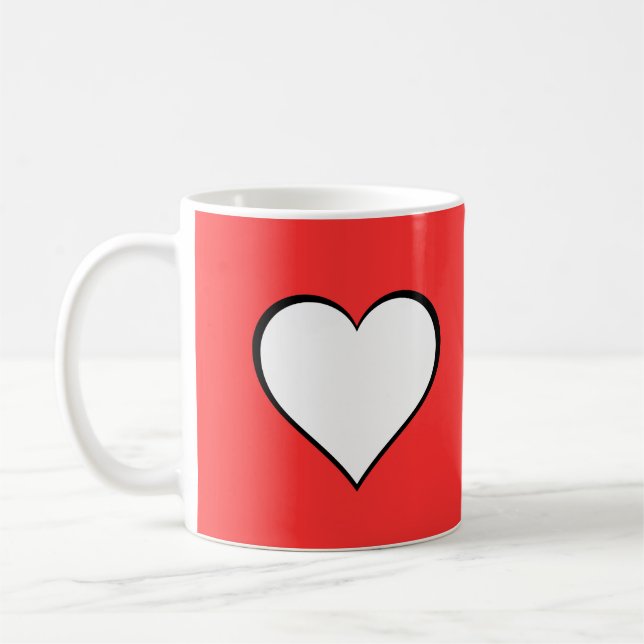 Caneca De Café namorados romântico de presente para seu amado (Esquerda)