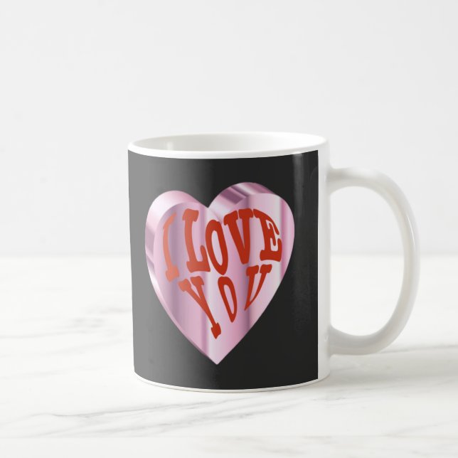 Caneca De Café Namorados Romântico moderno (Direita)