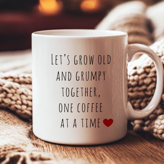 Caneca De Café Namorados Romântico Namorada Engraçado Namorado (Valentine Romantic Cute Funny Girlfriend Boyfriend Coffee Mug)