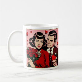 Caneca De Café Namorados Sassy Vintage