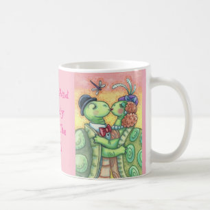 Caneca De Café Namorados TORTOISE MUG de tartarugas de beijos *Pe