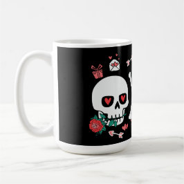 Caneca De Café Namorados XOXO de Valloween cutâneo