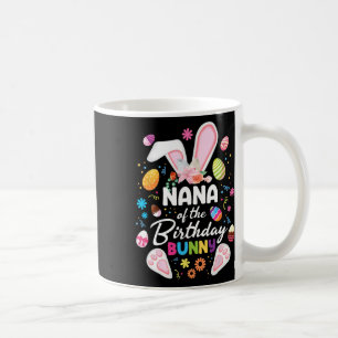 Caneca De Café Nana do Coelho de Aniversário Páscoa Bday Família