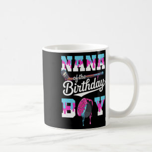 Caneca De Café Nana Do Menino Do Aniversário Hóquei Sorvete Gotej