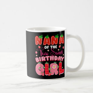Caneca De Café Nana dos Dois Aniversário de 2 anos Doce Menina Mo