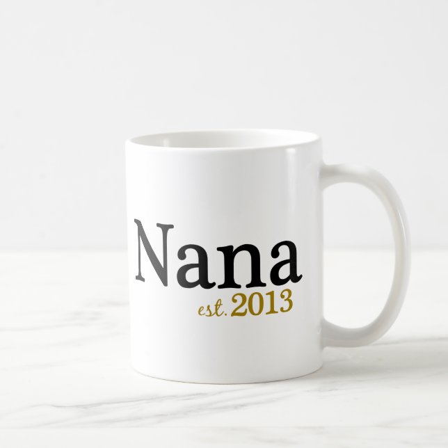 Caneca De Café Nana Est 2013 (Direita)