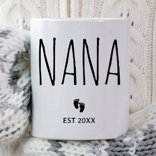 Caneca De Café Nana Est 2025 Para Dar Novos Presentes À Gravidez 