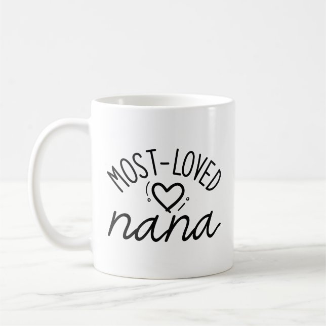 Caneca De Café Nana Mais Amada (Esquerda)