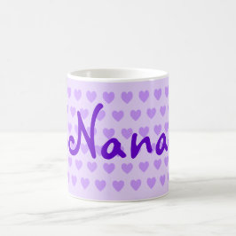 Caneca De Café Nana Personalizada em Roxo